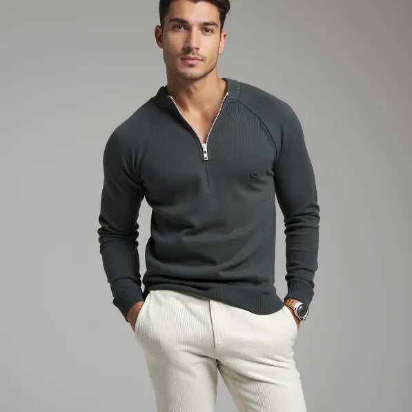 Antonio™ Freizeit-Half-Zip Pullover (1+1 GRATIS)