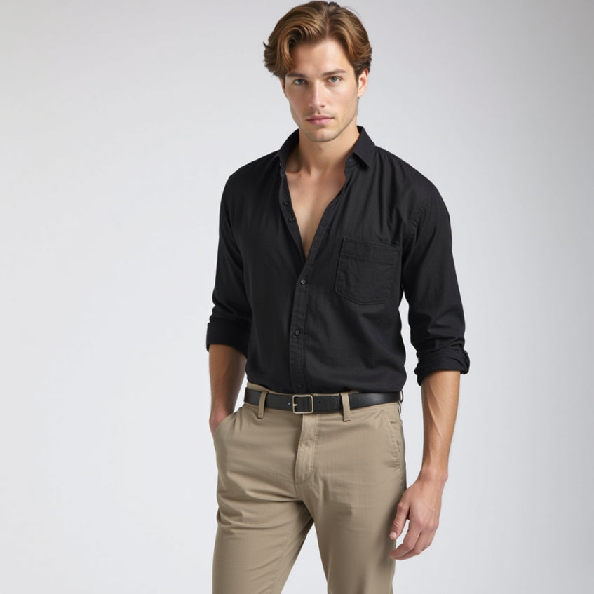 Boss - Linnen Overhemd