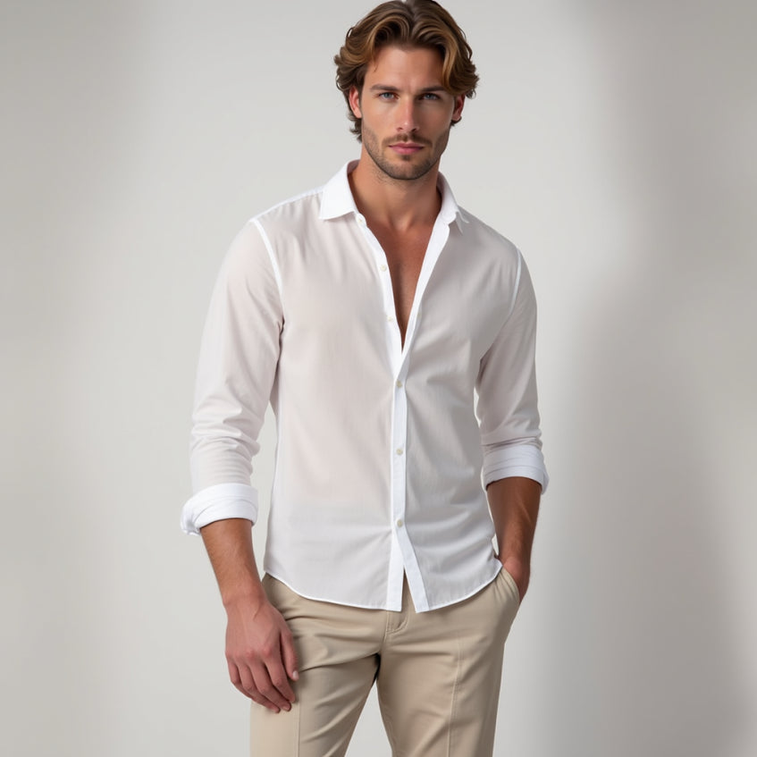 Boss - Linnen Overhemd