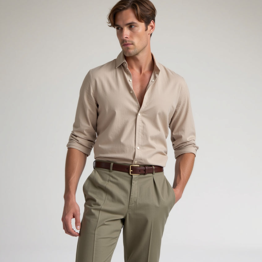 Boss - Linnen Overhemd