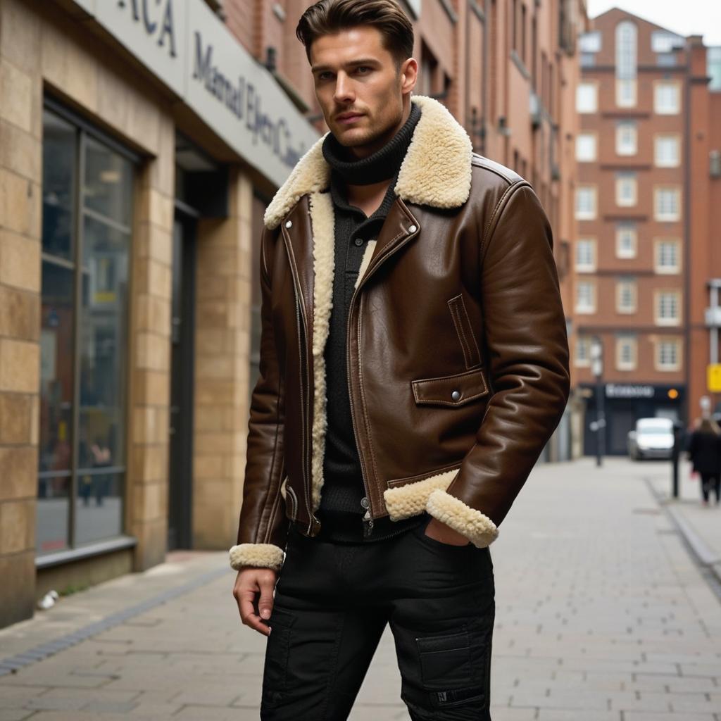 RegalFur™ Leather Jacket